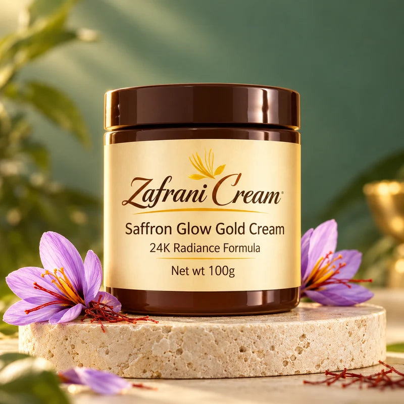 Magic Glow 24K Gold & Saffron Cream – Deep Hydration & Radiant Skin